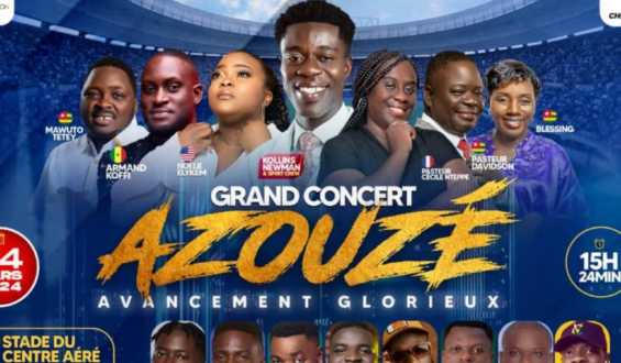 GRAND CONCERT AZOUZE : AVANCEMENT GLORIEUX.