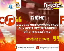 BURKINA FASO : 6E ÉDITION DU FIMSCO 2024, UNE CELEBRATION DE LA MUSIQUE ET DE LA SOLIDARITE CHRETIENNE A OUAGADOUGOU