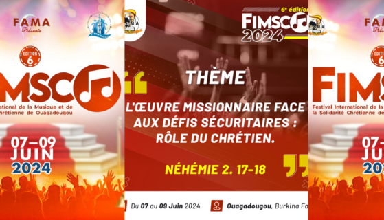 BURKINA FASO : 6E ÉDITION DU FIMSCO 2024, UNE CELEBRATION DE LA MUSIQUE ET DE LA SOLIDARITE CHRETIENNE A OUAGADOUGOU