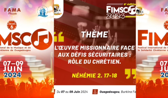 BURKINA FASO : 6E ÉDITION DU FIMSCO 2024, UNE CELEBRATION DE LA MUSIQUE ET DE LA SOLIDARITE CHRETIENNE A OUAGADOUGOU