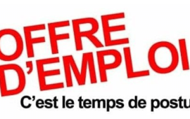 OFFRE D’EMPLOI
