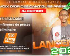 LA VOIX D’OR DES CANTIQUE : L’EDITION 4 SOUS L’EXCELLENCE