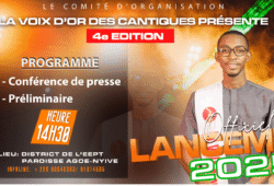 LA VOIX D’OR DES CANTIQUE : L’EDITION 4 SOUS L’EXCELLENCE