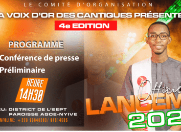 LA VOIX D’OR DES CANTIQUE : L’EDITION 4 SOUS L’EXCELLENCE