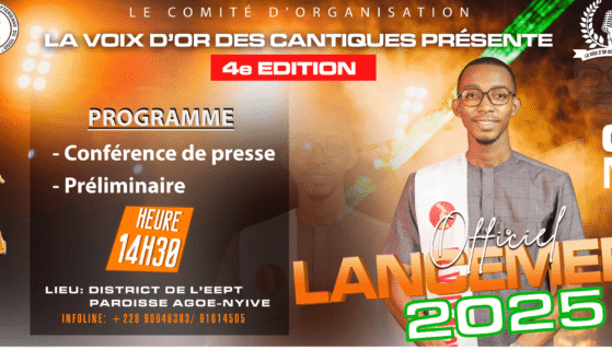 LA VOIX D’OR DES CANTIQUE : L’EDITION 4 SOUS L’EXCELLENCE