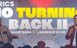 LYRICS : NO TURNING BACK