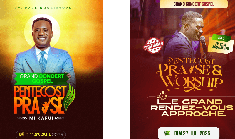 PENTECOST PRAISE & WORSHIP : LE GRAND CONCERT GOSPEL QUI FAIT DEJA TREMBLER LES CIEUX !