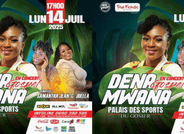 Dena Mwana élève la voix en Guadeloupe