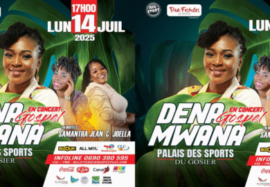 Dena Mwana élève la voix en Guadeloupe