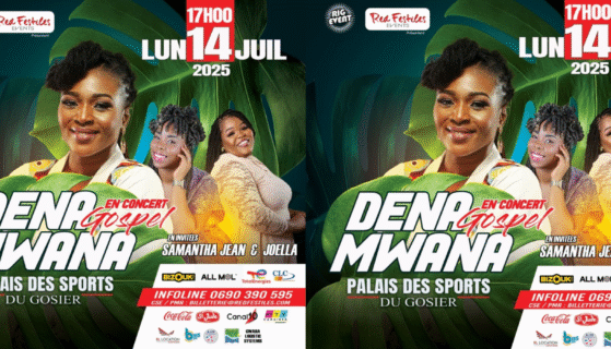 Dena Mwana élève la voix en Guadeloupe