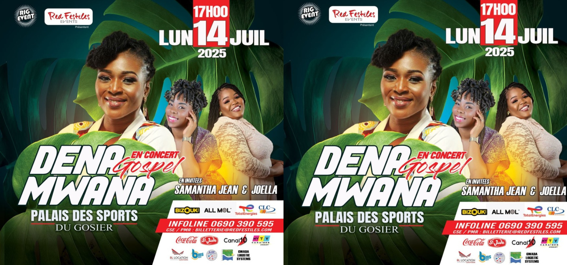 Dena Mwana élève la voix en Guadeloupe