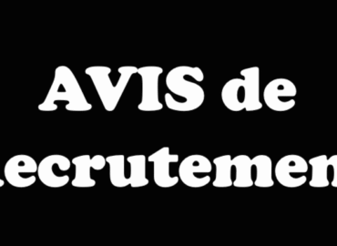 Avis de Recrutement