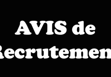 Avis de Recrutement