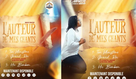 Clarisse Flambeau dévoile « L’Auteur de mes chants »