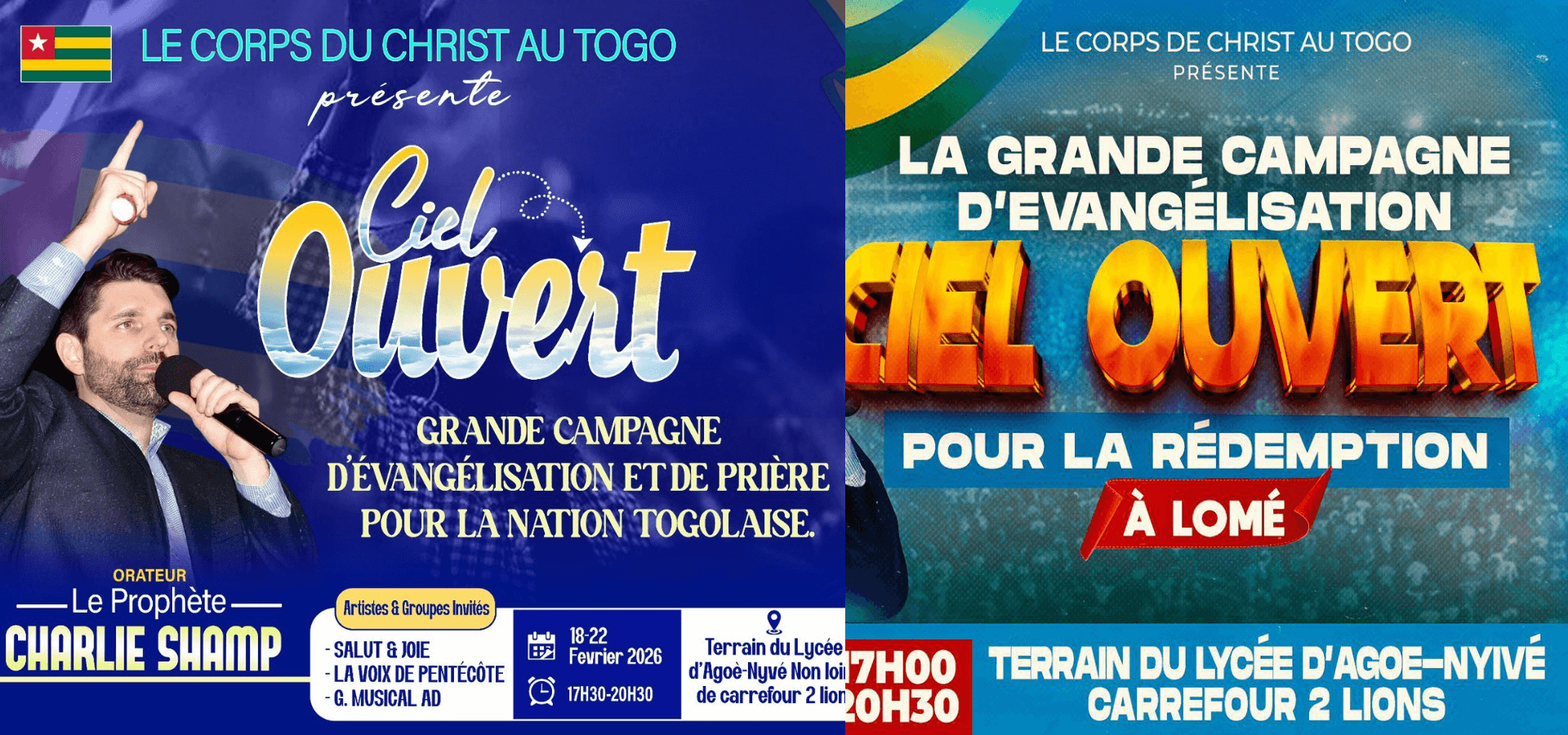 Togo: Une grande campagne d’évangélisation et de prière pour la nation s’annonce à Agoè