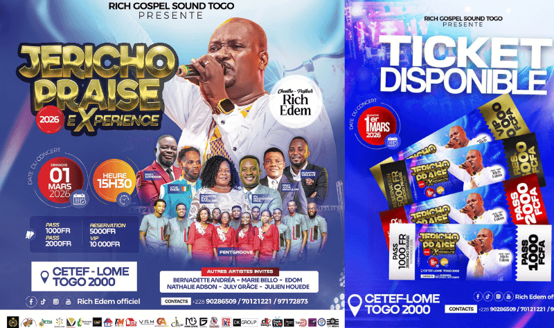 Jericho Praise Experience 2026 : les organisateurs annoncent une édition axée sur le message de la louange