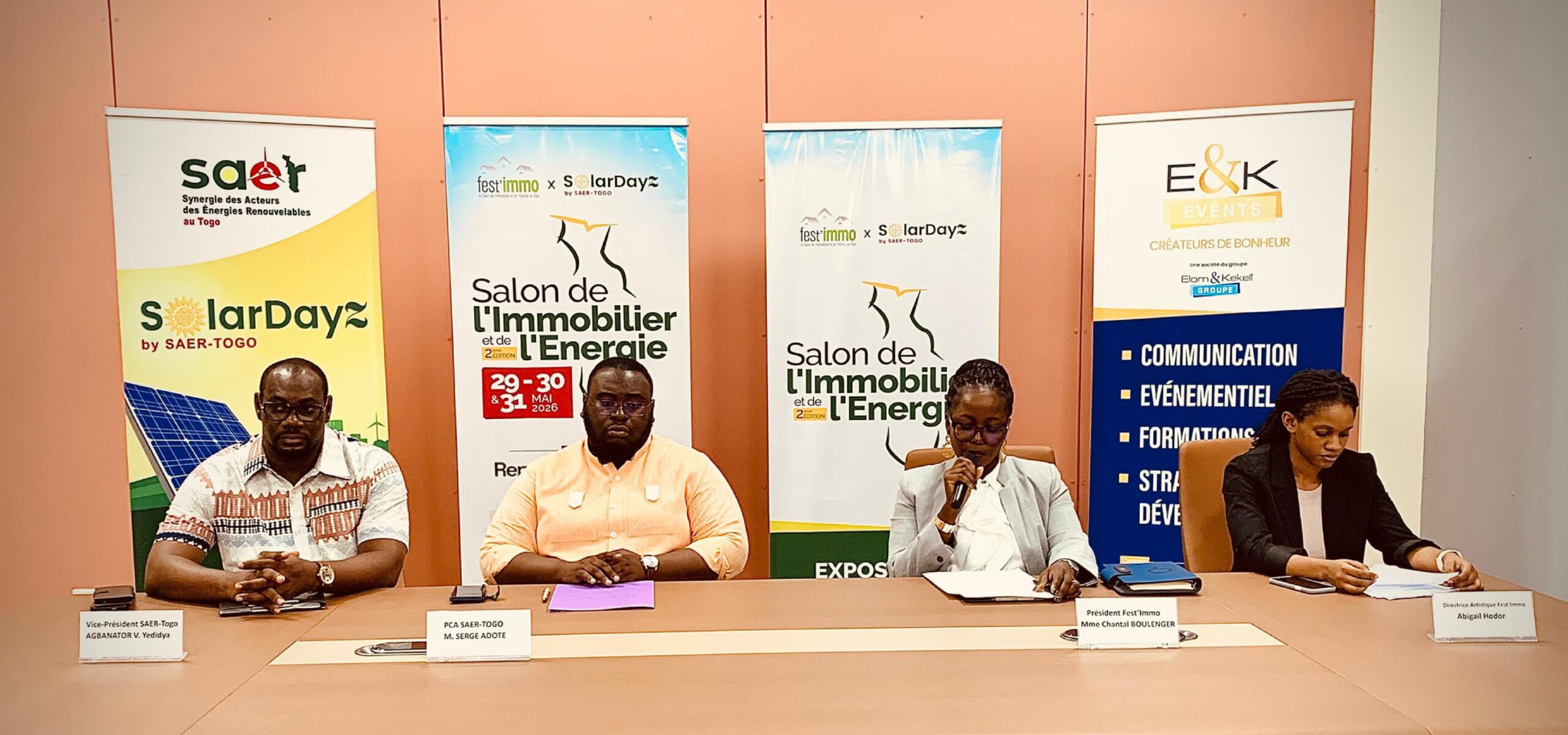 Fest’immo Solar Dayz 2026 : Lomé acceuille le salon de l’immobilier et de l’énergie