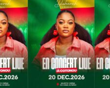 Cotonou accueille Déborah Lukalu