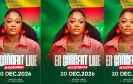Cotonou accueille Déborah Lukalu