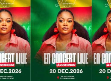 Cotonou accueille Déborah Lukalu