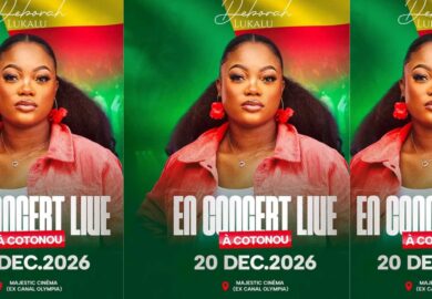 Cotonou accueille Déborah Lukalu