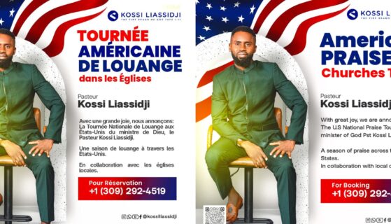 Kossi Liassidji en tournée aux USA
