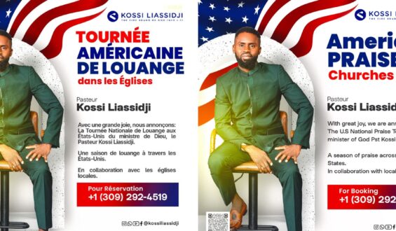 Kossi Liassidji en tournée aux USA