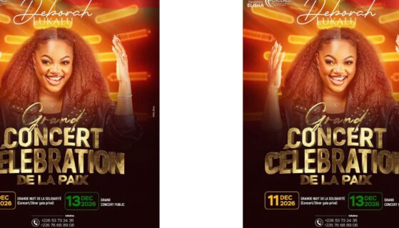 Ouaga : Deborah Lukalu annoncée pour le Grand Concert Célébration de la Paix