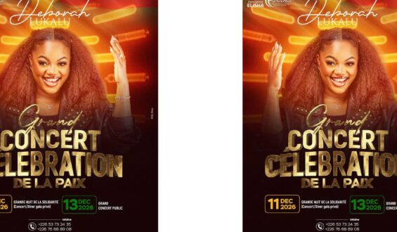 Ouaga : Deborah Lukalu annoncée pour le Grand Concert Célébration de la Paix